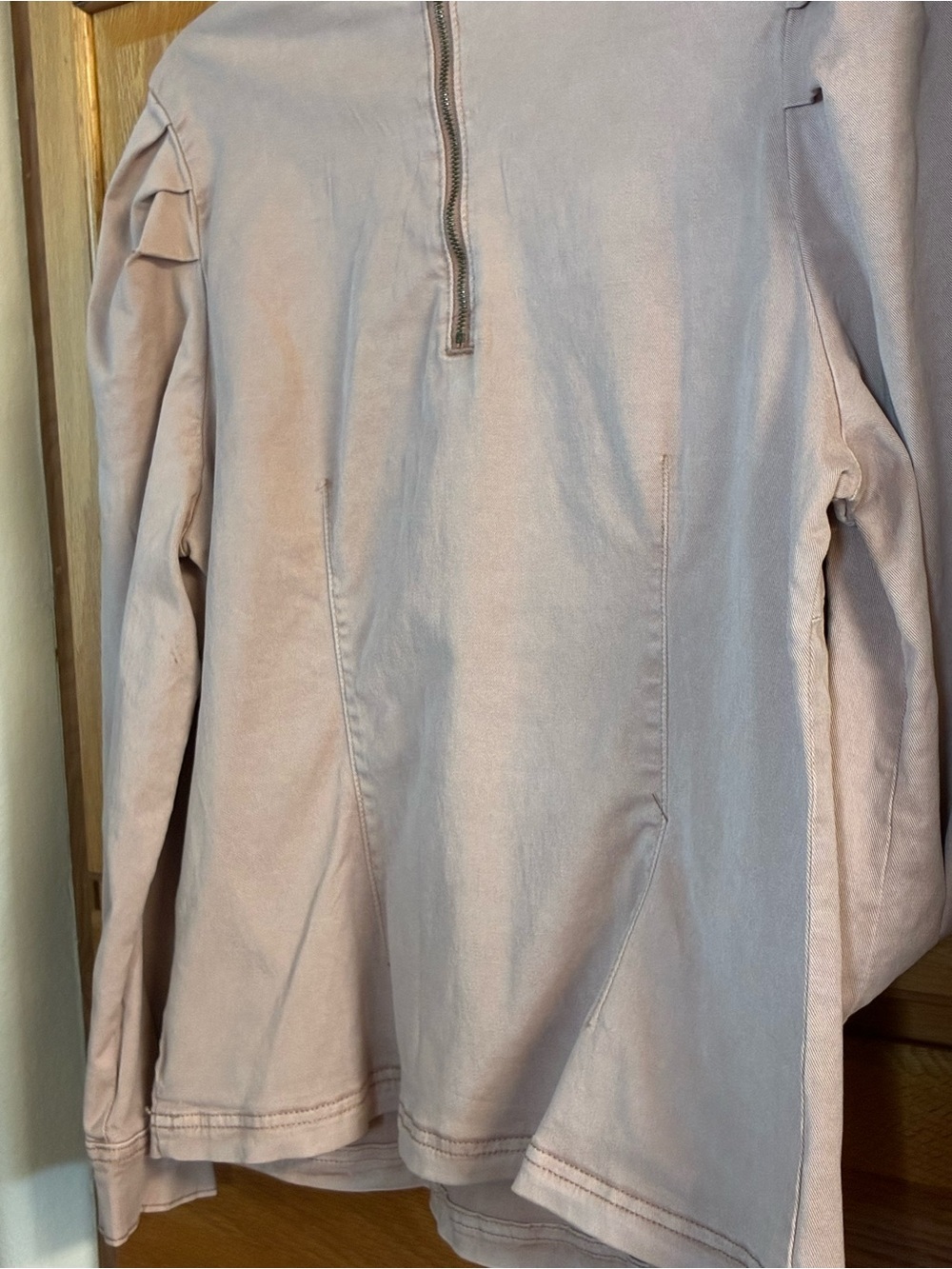 Universal Thread Dusty Pink/Mauve Puff-Sleeve Cotton Top XL - Picture 7 of 12